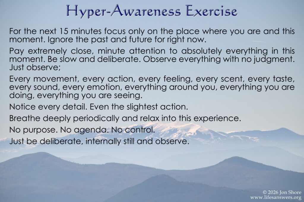 Hyperawareness for PTSD